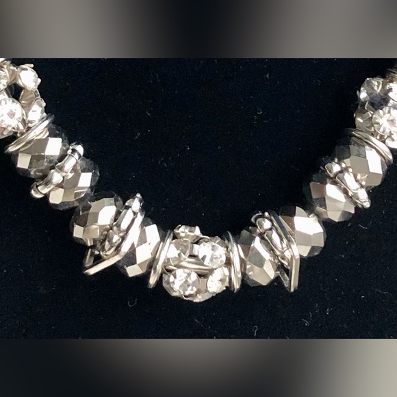 Unique Silver Tone/Bronze Necklace - Picture 9 of 13